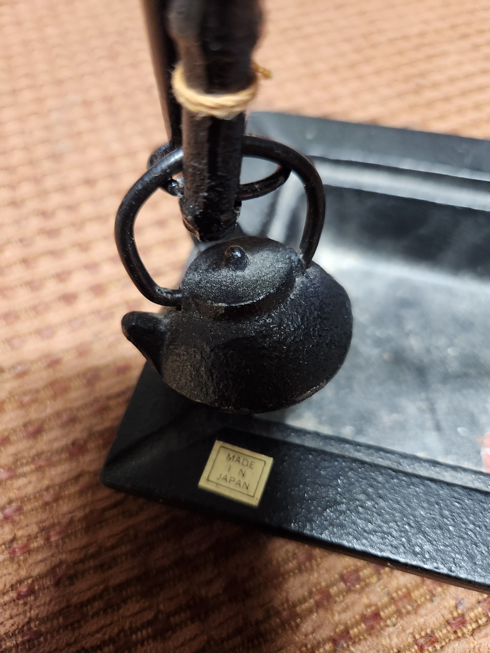 Vintage Japanesse Nambu Tekki Cast Iron - Picture 3 of 13